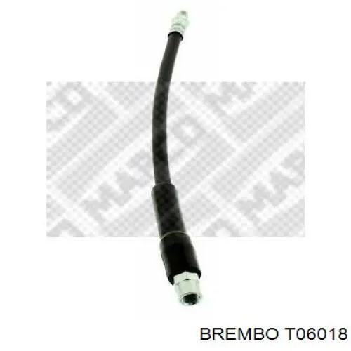 Шланг гальмівний задній T06018 Brembo