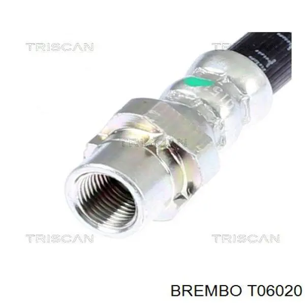 Шланг гальмівний задній T06020 Brembo