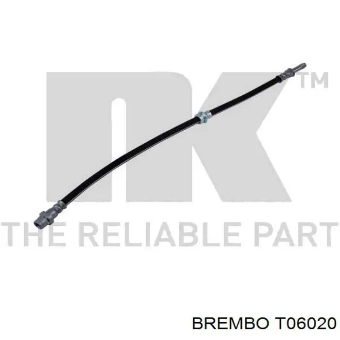 Шланг гальмівний задній T06020 Brembo