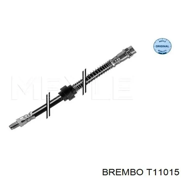 T11015 Brembo Гнучка гальмівна трубка передня