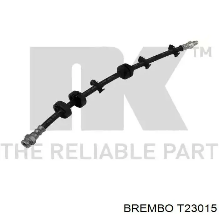 Шланг гальмівний передній Brembo T23015 ціна, від 6.20 USD