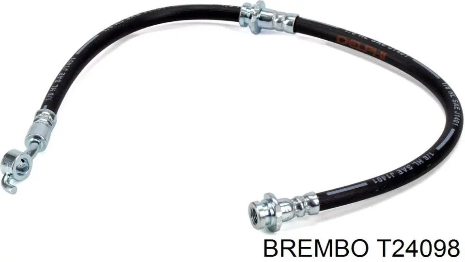 Шланг гальмівний задній Brembo T24098 ціна, від 5.36 USD