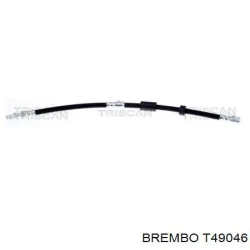 Шланг гальмівний задній T49046 Brembo