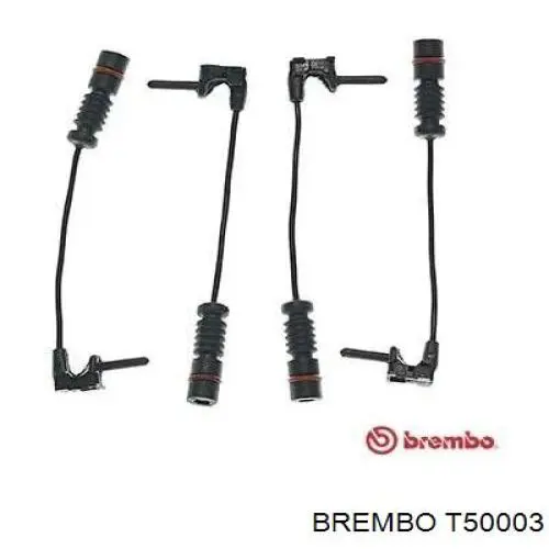 Шланг гальмівний передній Brembo T50003 ціна, від 6.26 USD