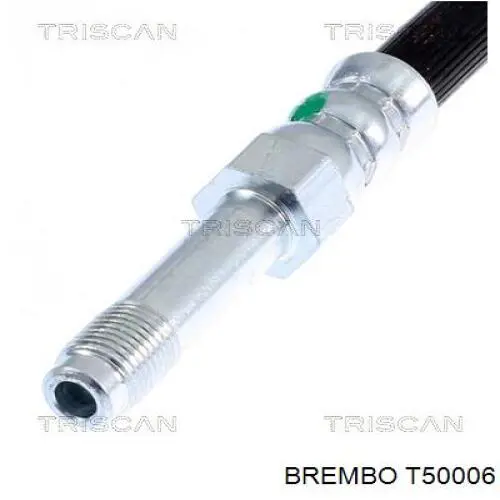 T50006 Brembo шланг гальмівний задній