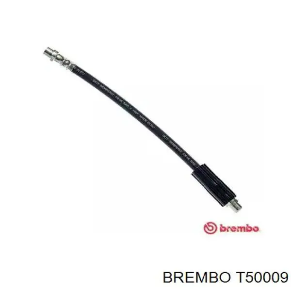 T50009 Brembo Гнучка гальмівна трубка передня