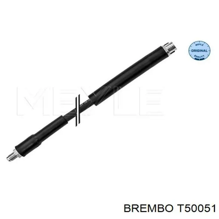 Шланг гальмівний передній Brembo T50051 ціна, від 9.56 USD