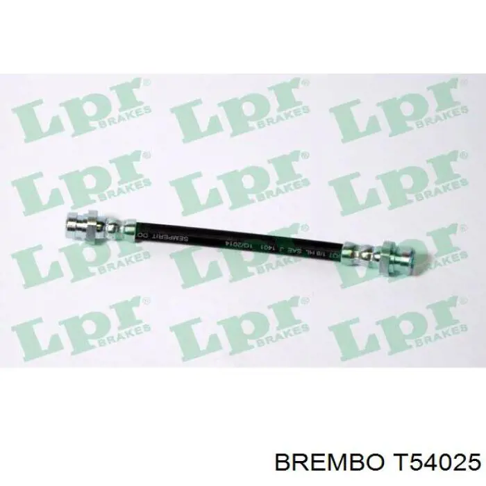 Шланг гальмівний передній Brembo T54025 ціна, від 7.79 USD