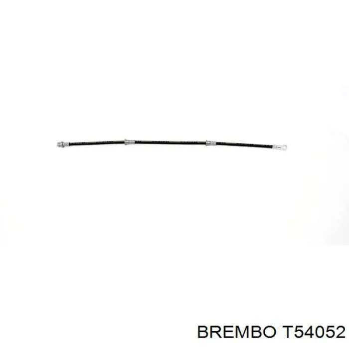 T54052 Brembo Гнучка гальмівна трубка передня