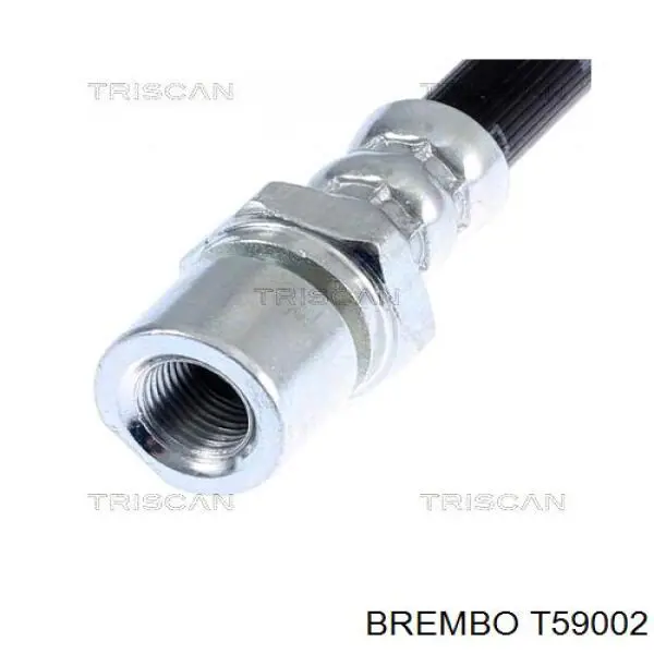 Шланг гальмівний задній Brembo T59002 ціна, від 4.87 USD