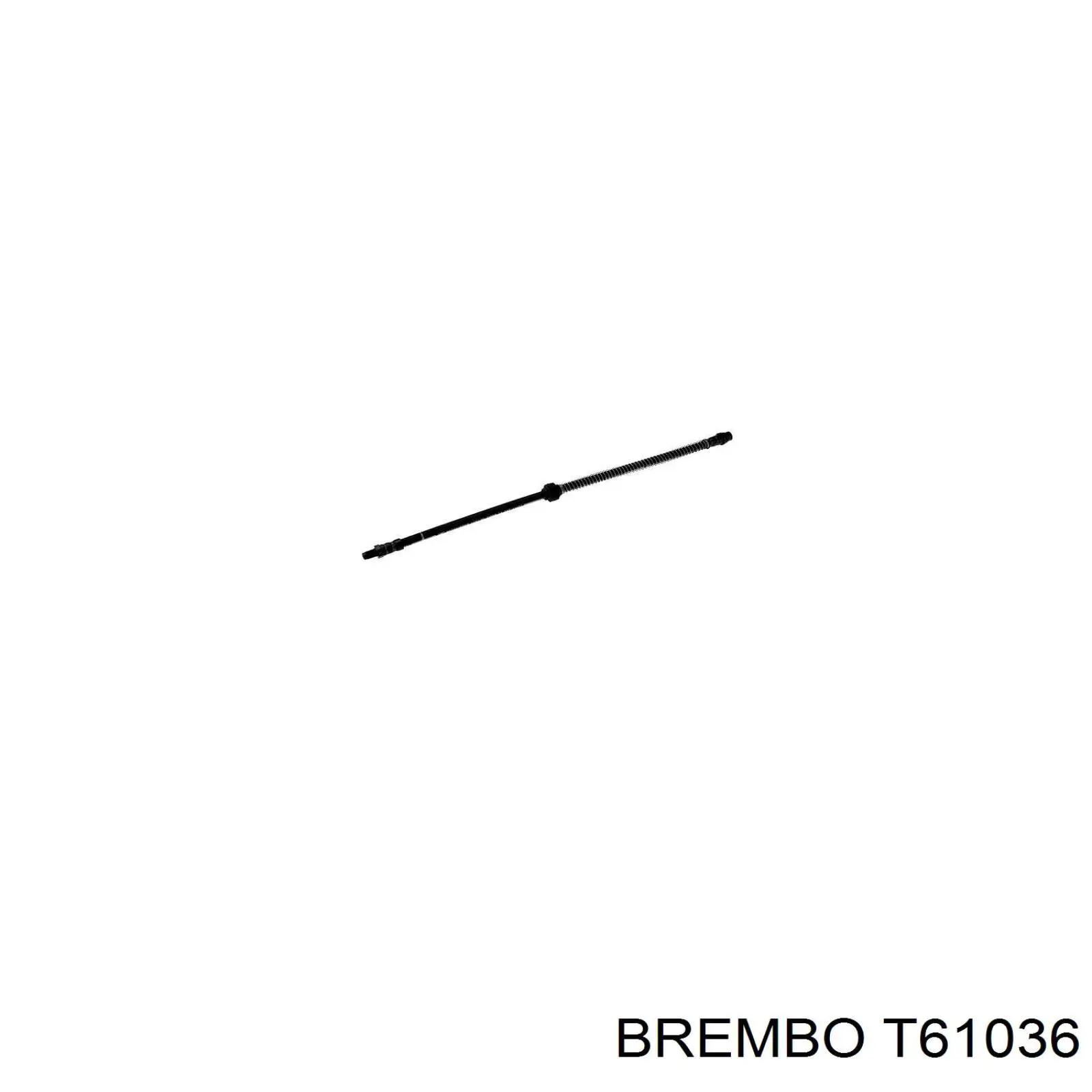 Шланг гальмівний передній Brembo T61036 ціна, від 6.20 USD