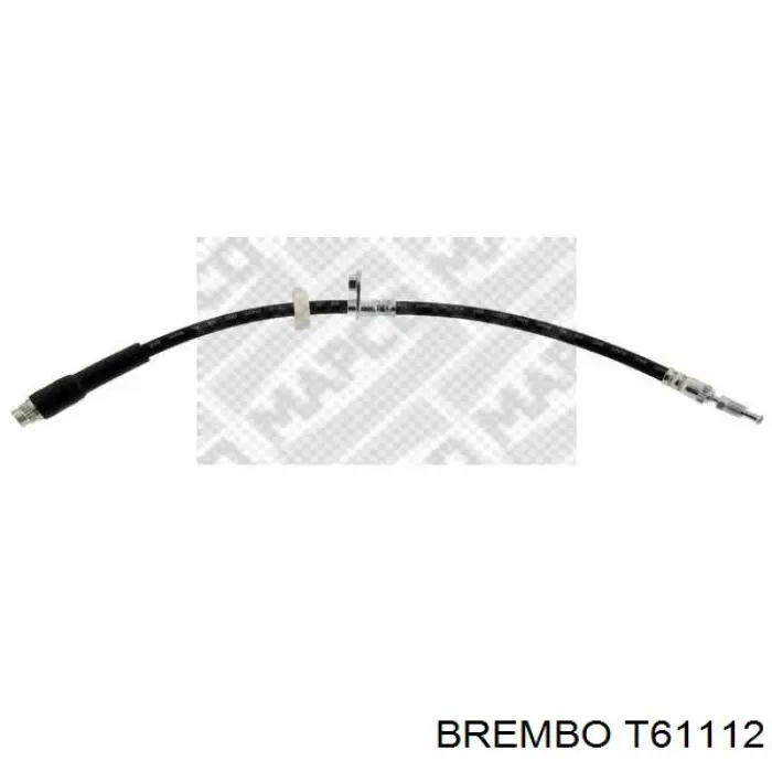 T61112 Brembo Гнучка гальмівна трубка передня