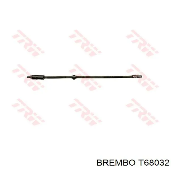 T68032 Brembo шланг гальмівний передній