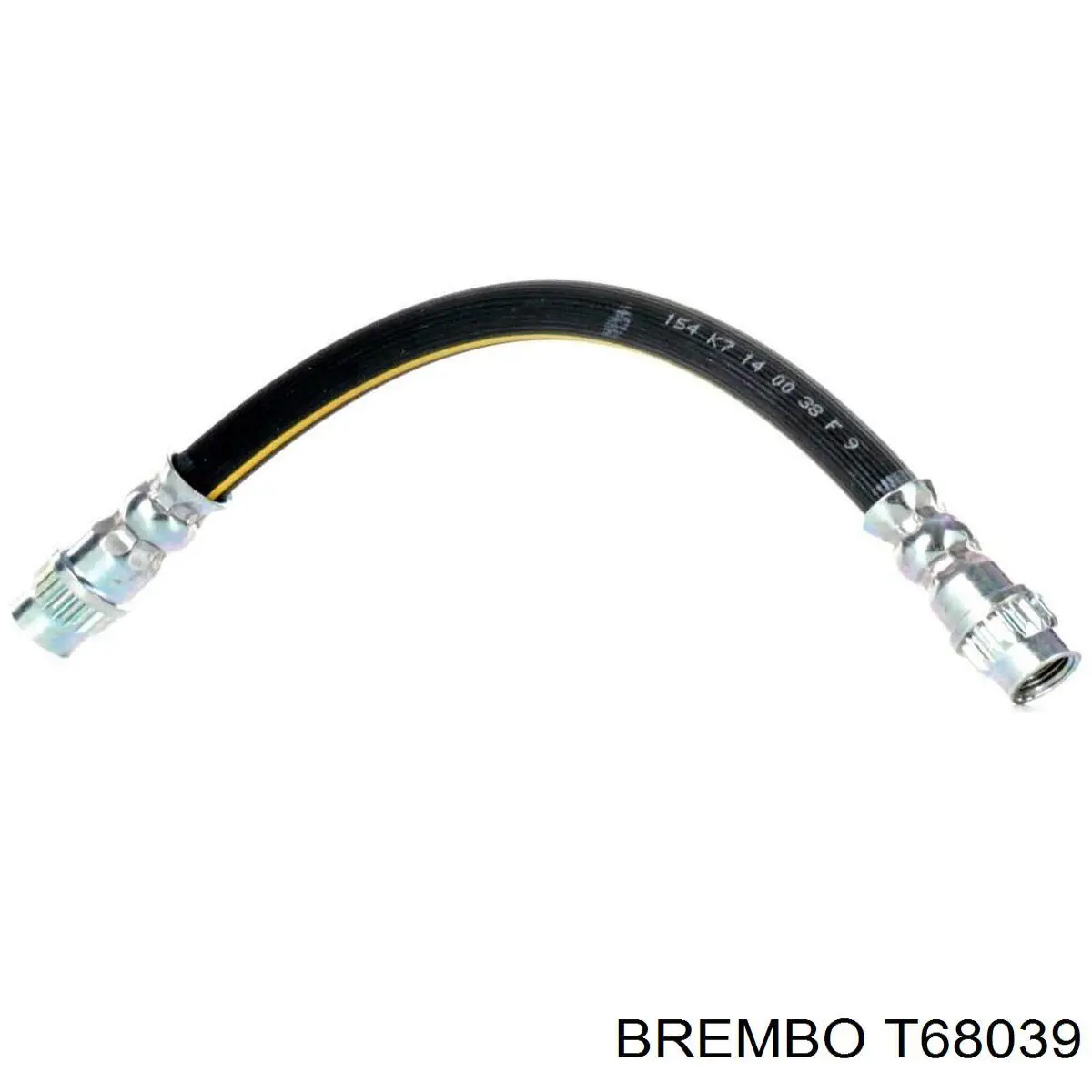 Шланг гальмівний задній Brembo T68039 ціна, від 6.80 USD
