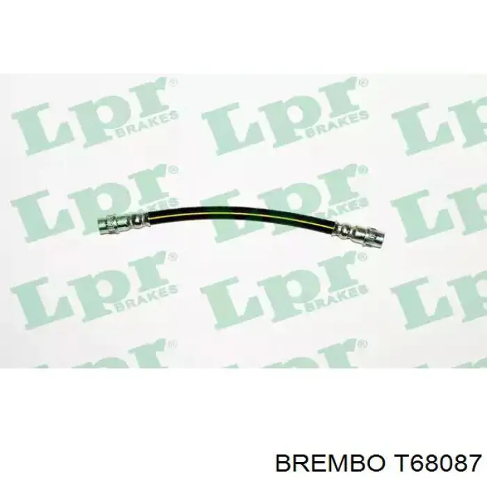 Купити T68087 Brembo Шланг гальмівний задній