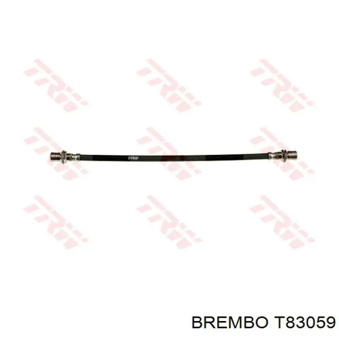 T83059 Brembo шланг гальмівний передній