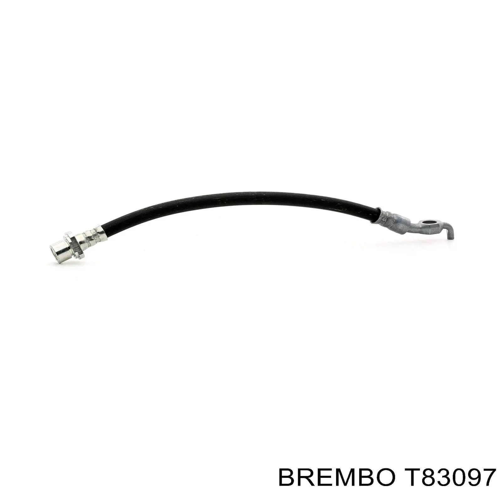 T83097 Brembo Шланг гальмівний задній
