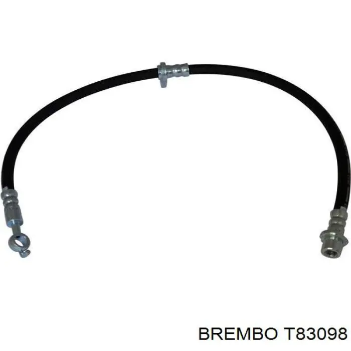 Шланг гальмівний задній, правий Brembo T83098 ціна, від 16.47 USD