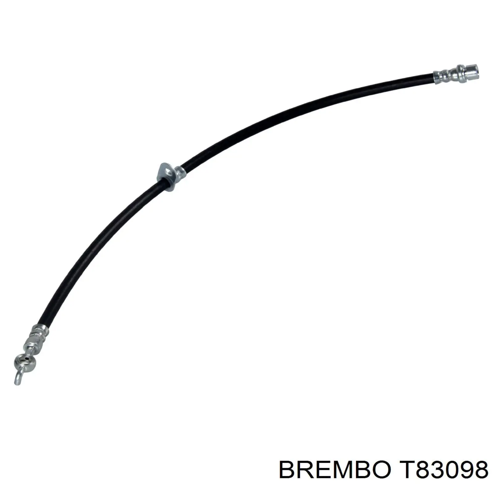 Купити T83098 Brembo Шланг гальмівний задній, правий