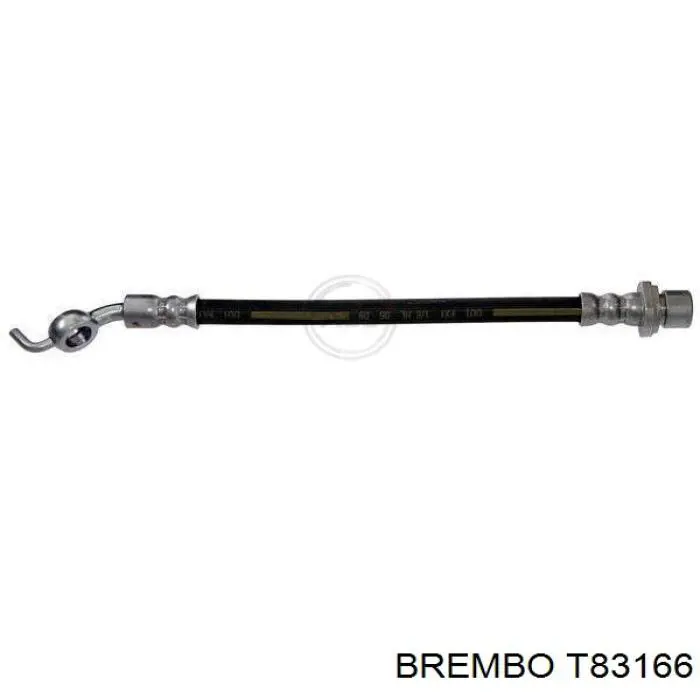 Шланг гальмівний задній Brembo T83166 ціна, від 11.25 USD