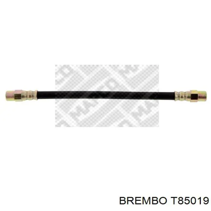 Шланг гальмівний задній, лівий Brembo T85019 ціна, від 4.33 USD