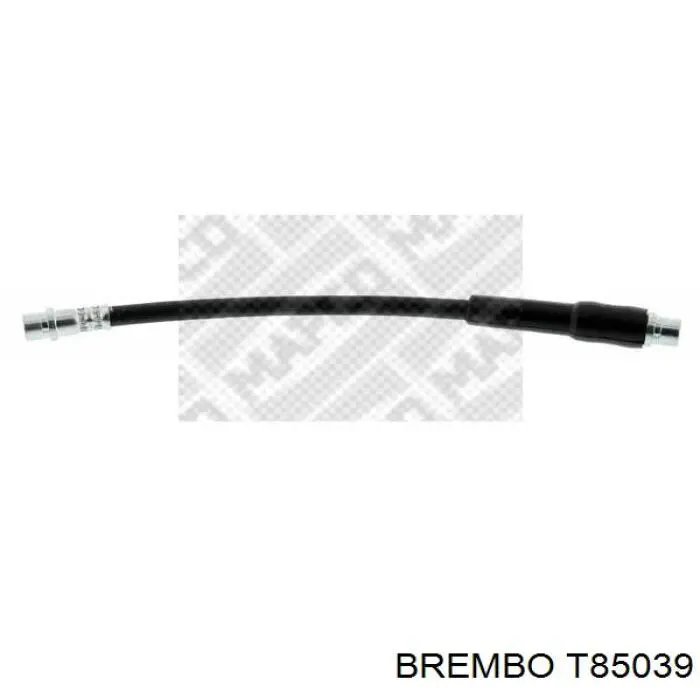 Шланг гальмівний передній Brembo T85039