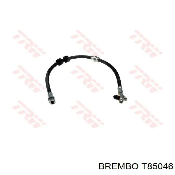 Шланг гальмівний передній Brembo T85046 ціна, від 10.63 USD