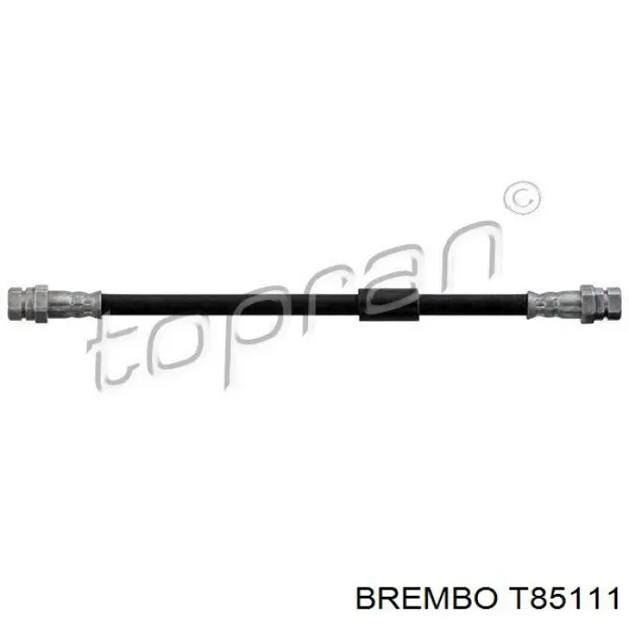 Шланг гальмівний задній Brembo T85111 ціна, від 6.58 USD