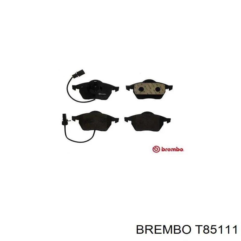 Купити T85111 Brembo Шланг гальмівний задній