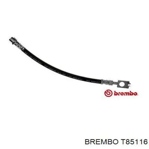 T85116 Brembo Шланг гальмівний задній