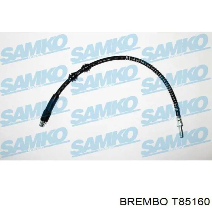 T85160 Brembo Гнучка гальмівна трубка передня
