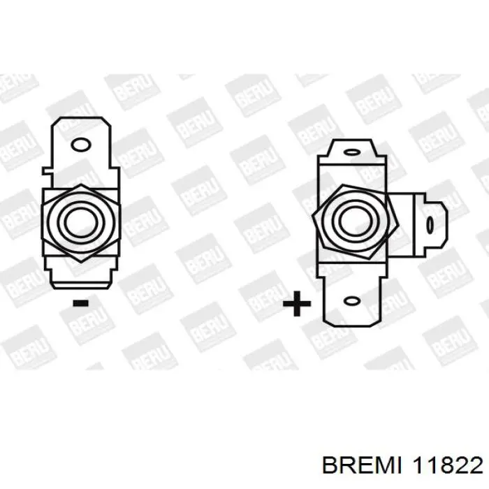Котушка запалювання 11822 Bremi