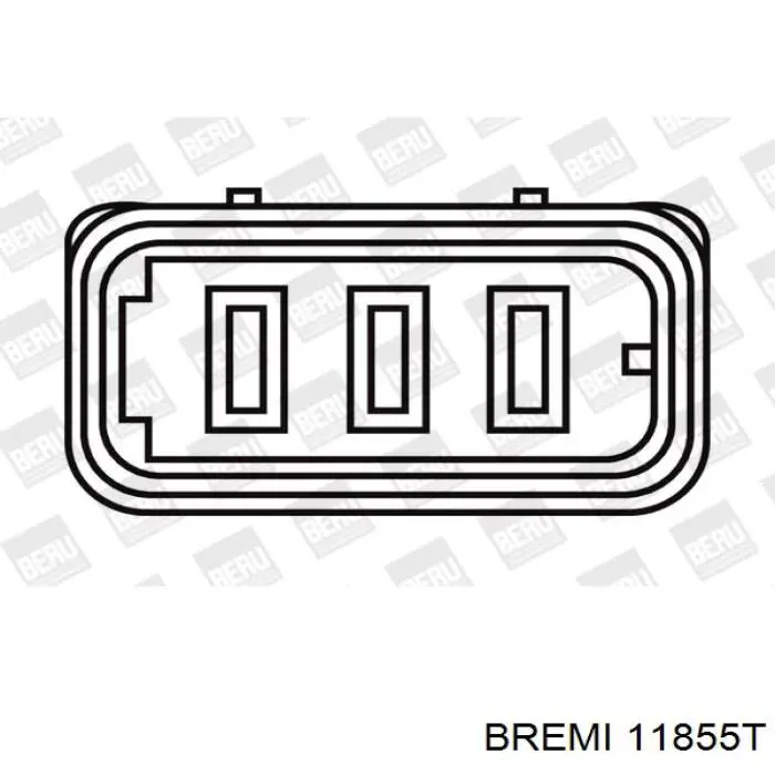 Котушка запалювання 11855T Bremi