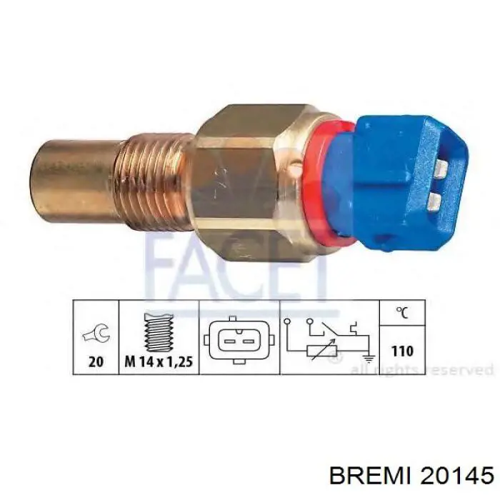 Купити 20145 Bremi Котушка запалювання