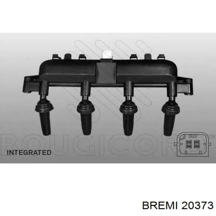 Котушка запалювання 20373 Bremi