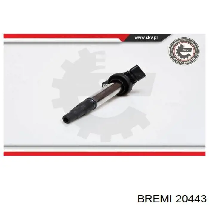 Котушка запалювання Bremi 20443 ціна, від 29.85 USD