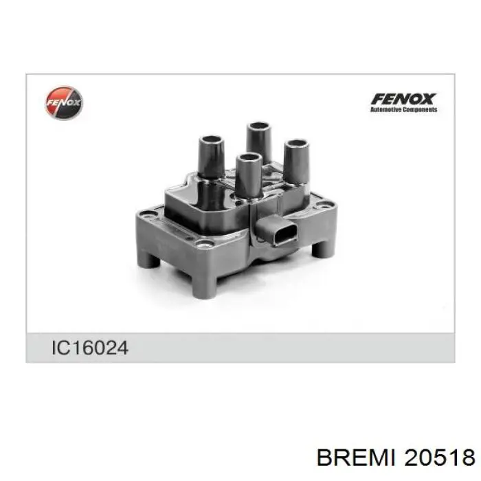 Купити 20518 Bremi Котушка запалювання