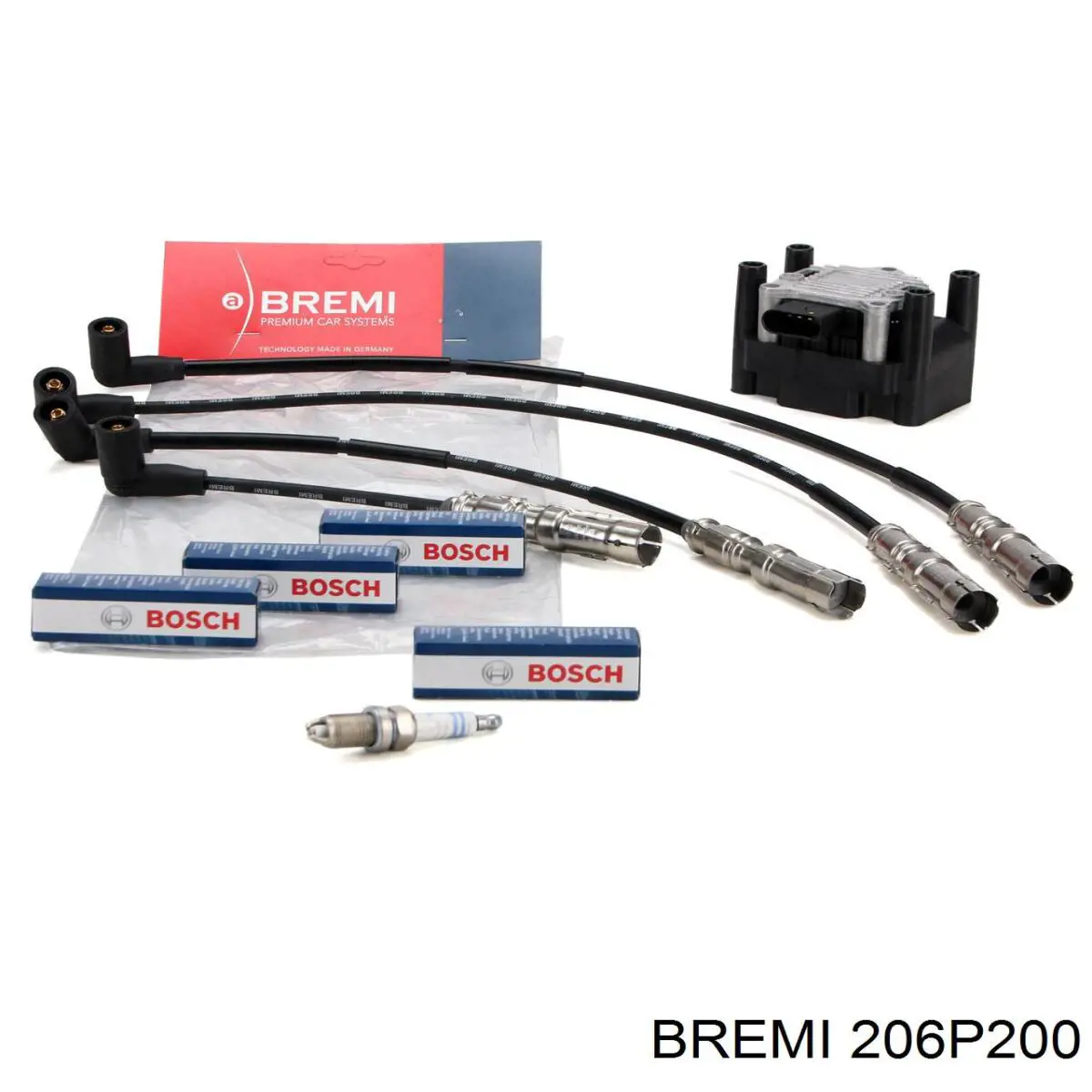 Високовольтні дроти 206P200 Bremi