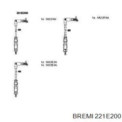 Високовольтні дроти 221E200 Bremi