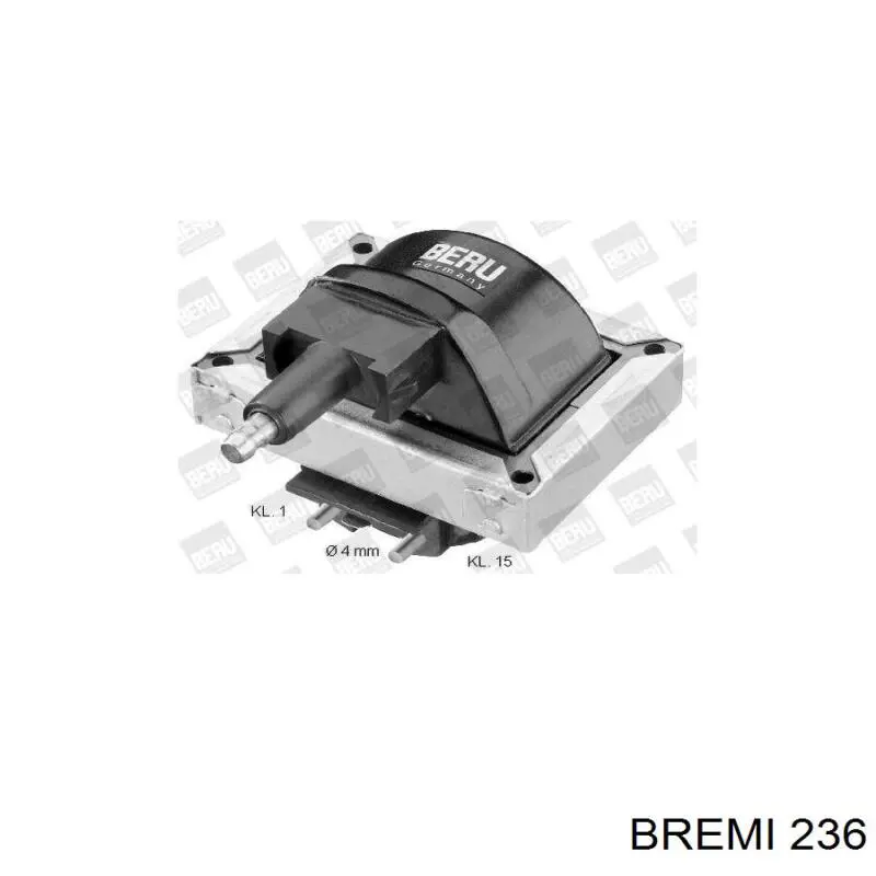 Дроти запалювання Bremi 236 ціна, від 23.08 USD