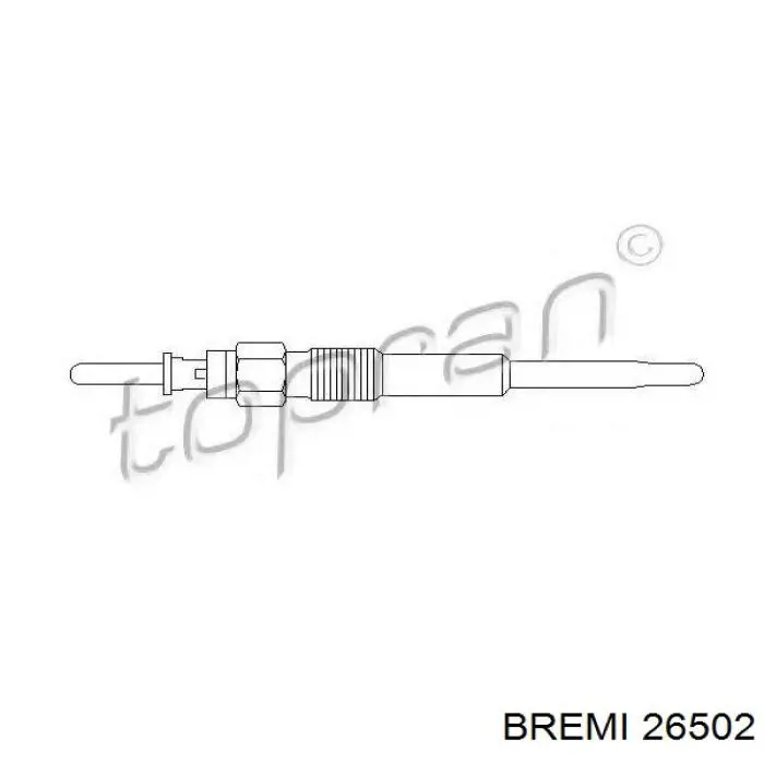 Свічка накалу 26502 Bremi