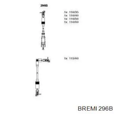 Високовольтні дроти 296B Bremi