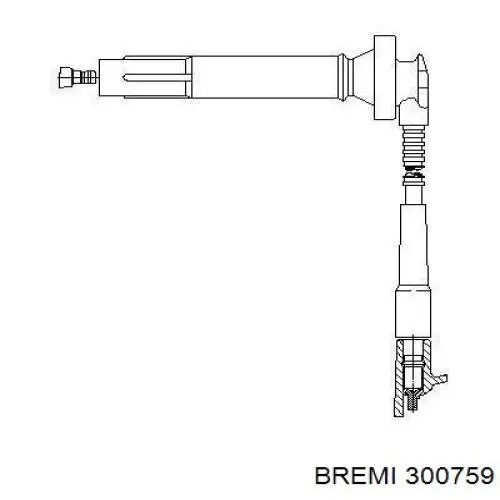 300759 Bremi Проводи високовольтні