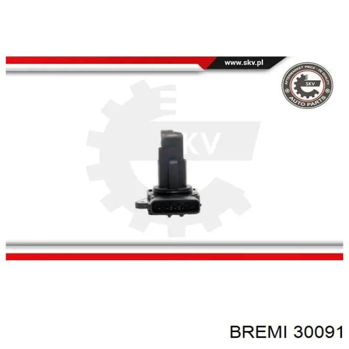 30091 Bremi датчик потоку (витрати повітря, витратомір MAF - (Mass Airflow))