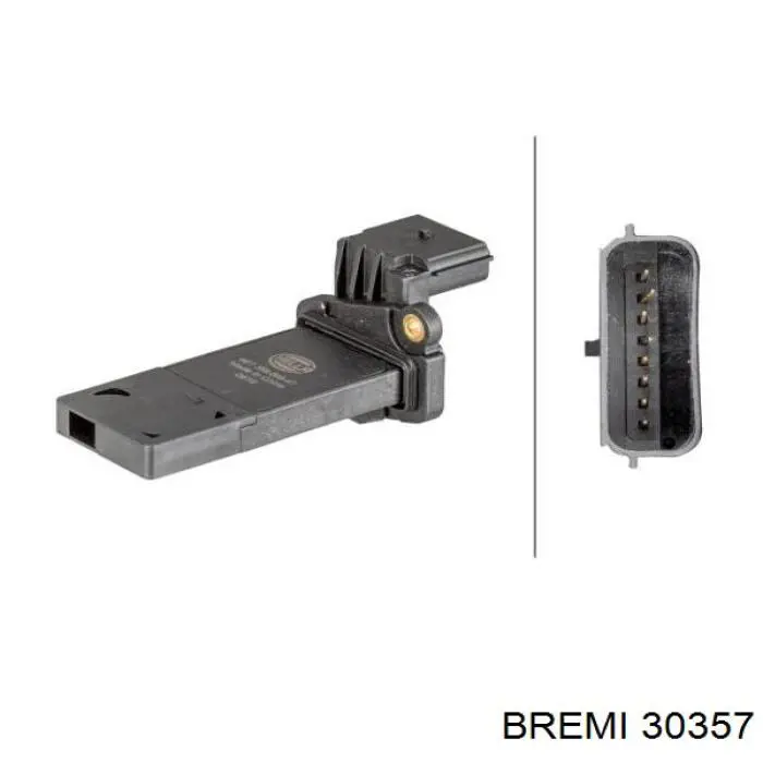 Датчик масової витрати повітря Bremi 30357 ціна, від 87.49 USD