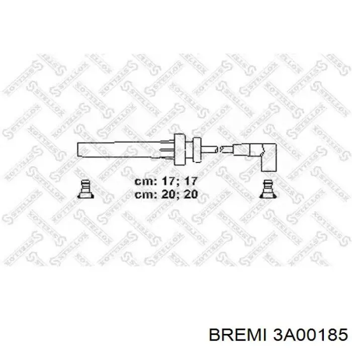 Купити 3A00185 Bremi Провід високовольтні, комплект