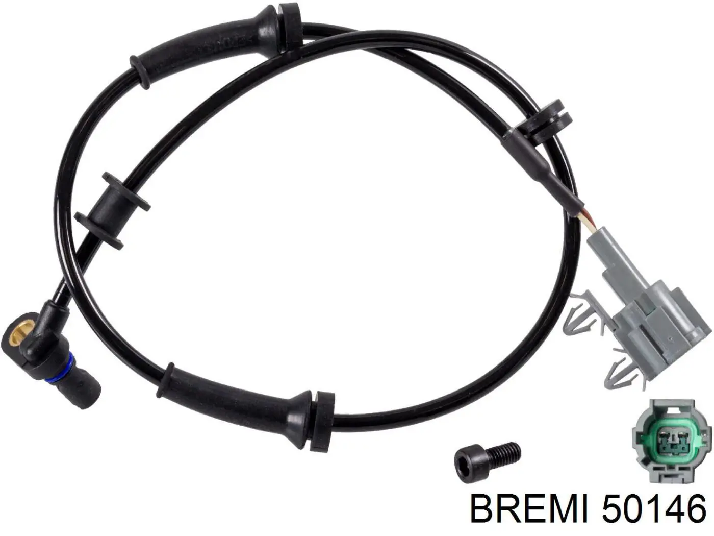 Датчик ABS передній Bremi 50146 ціна, від 17.74 USD