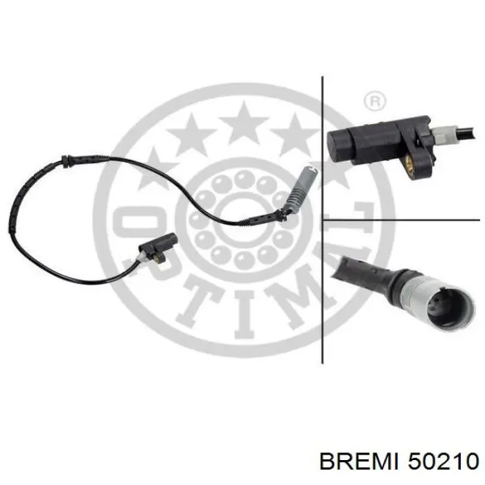 Датчик АБС (ABS) задній Bremi 50210 ціна, від 22.87 USD