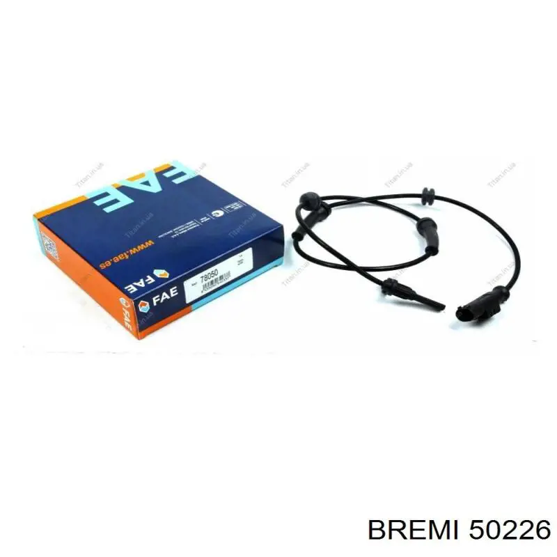 Датчик ABS задній правий Bremi 50226 ціна, від 16.34 USD