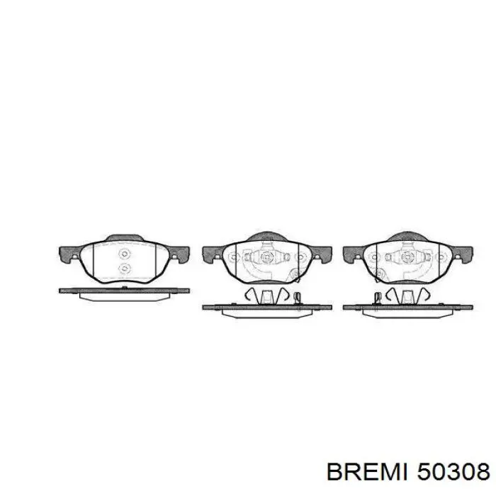 Датчик АБС задній лівий Bremi 50308 ціна, від 11.68 USD